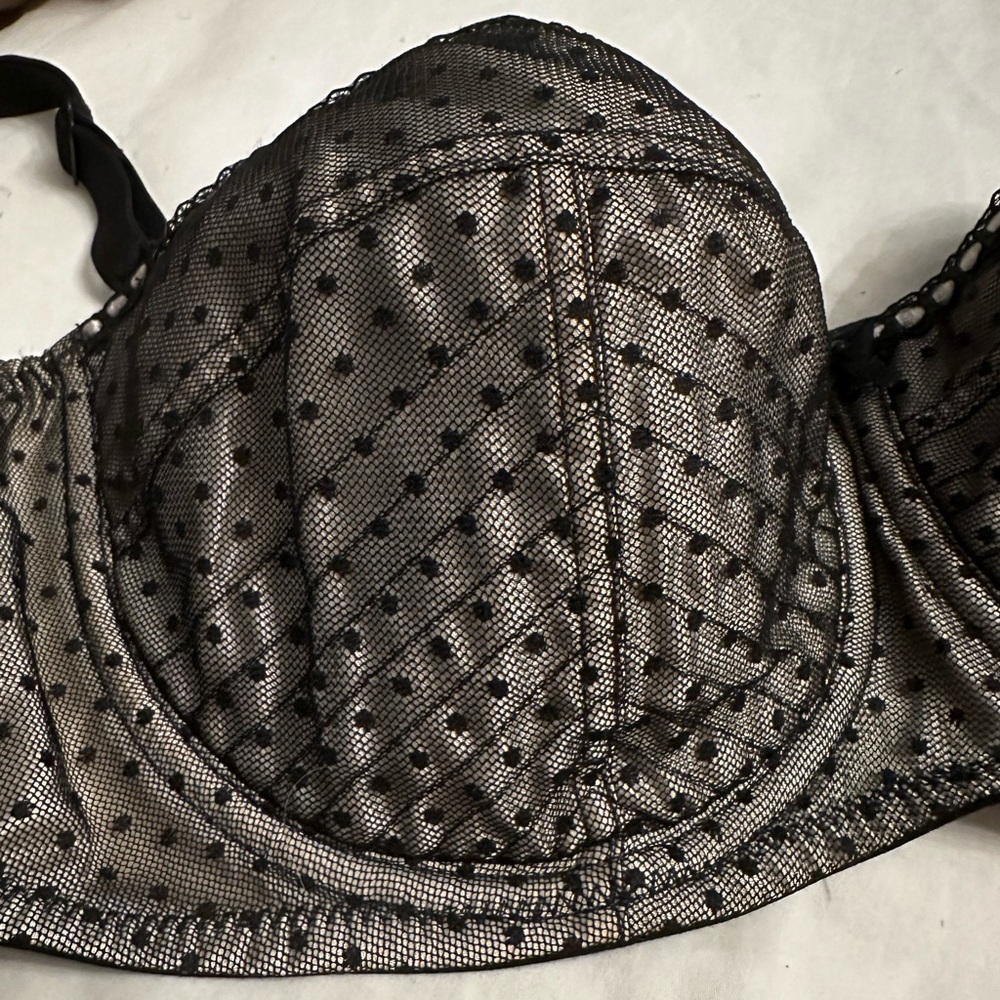 What Katie Did original Swiss dot bra balconette 36DD